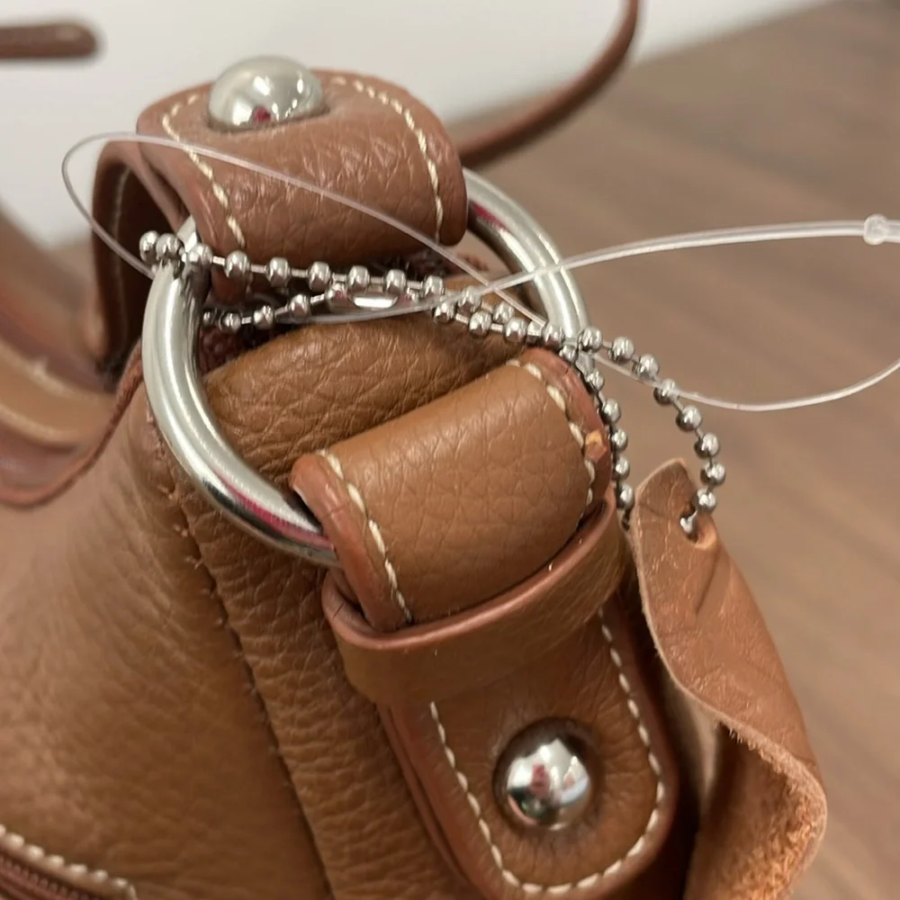NWOT Croft & Barrow Brown Leather Shoulder Bag